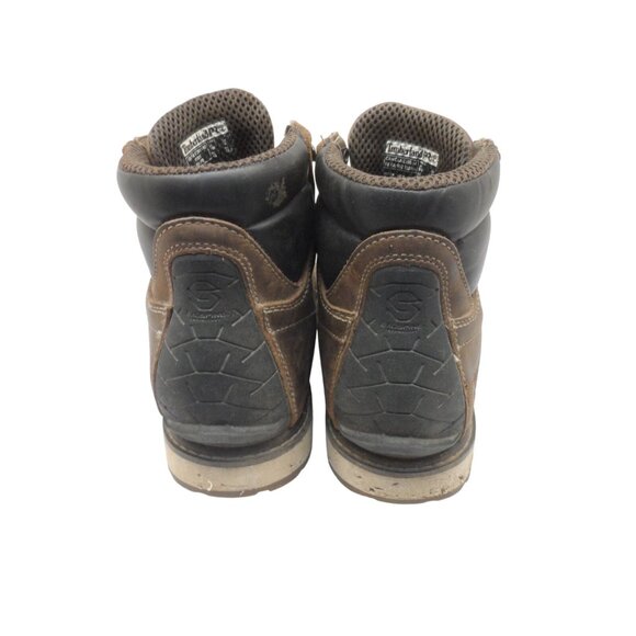 Timberland PRO Men's 6" Irvine ATCP Wedge Work Boots A5NFT Brown Size 9W - Picture 3 of 8